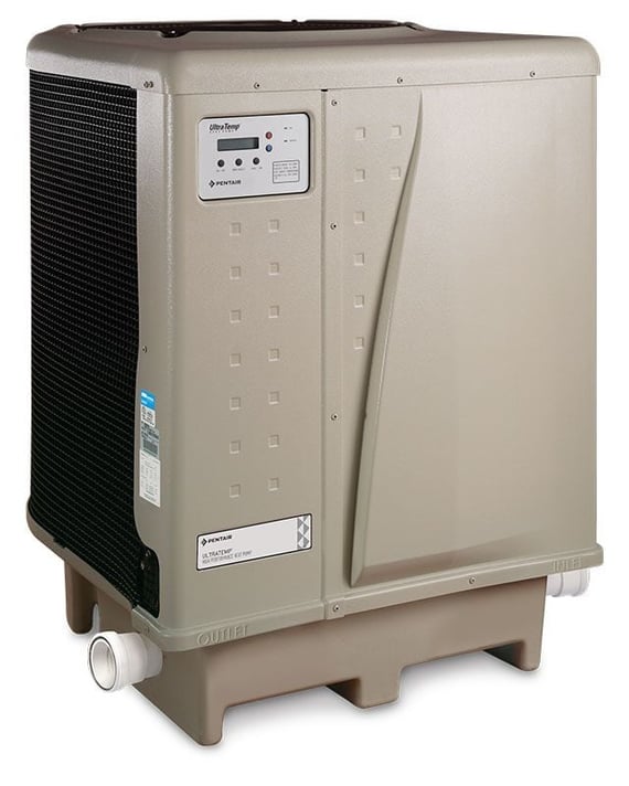 average cost of a pool heater
